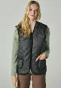 Veste chaude doublée laine femme couleur noir zippée