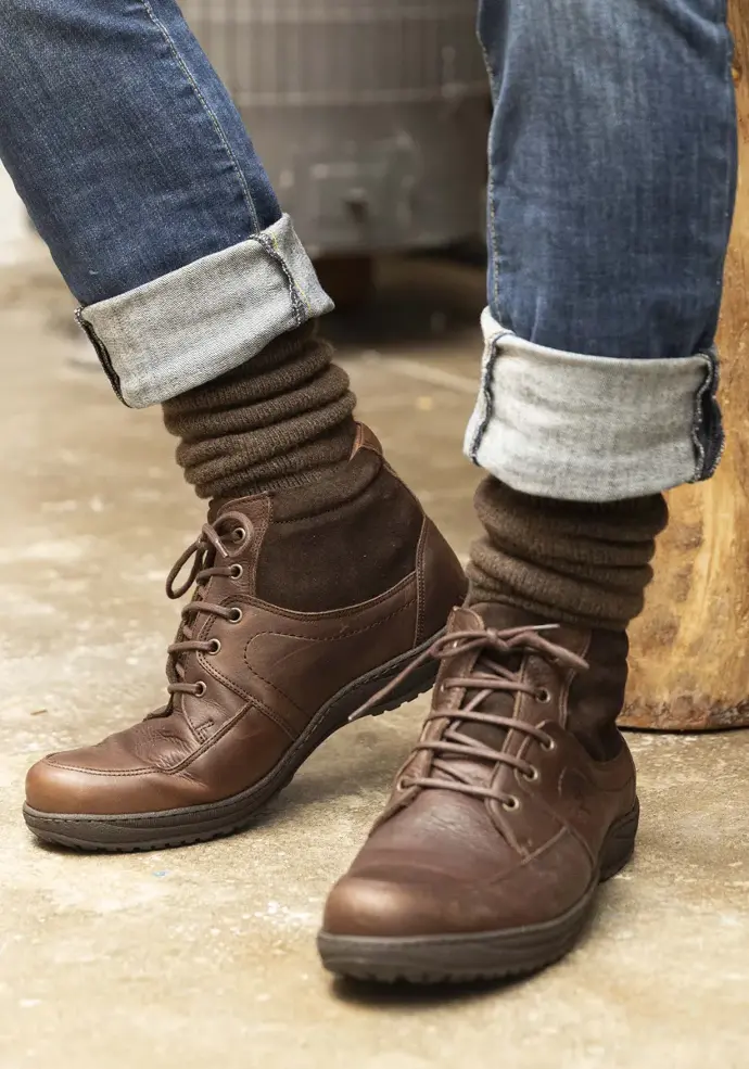 Lot chaussettes + mi-bas mixtes laine et yack chauds