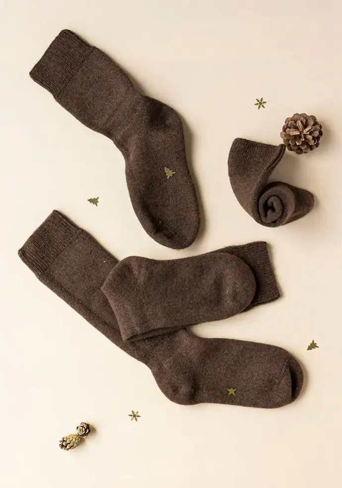 Lot de mi-bas et chaussettes randonnées