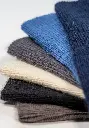 Lot chaussettes + mi-bas mixtes chauds mohair sans élastique