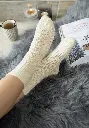 Lot chaussettes + mi-bas mixtes mohair de chevreau