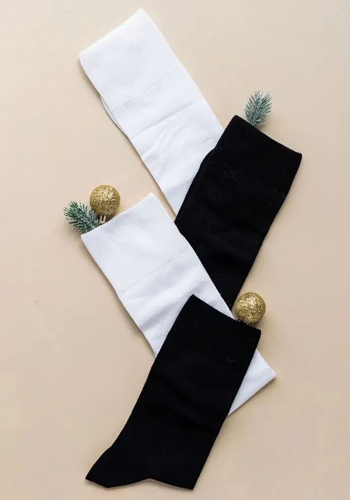 Lot chaussettes + mi-bas mixtes soie santé