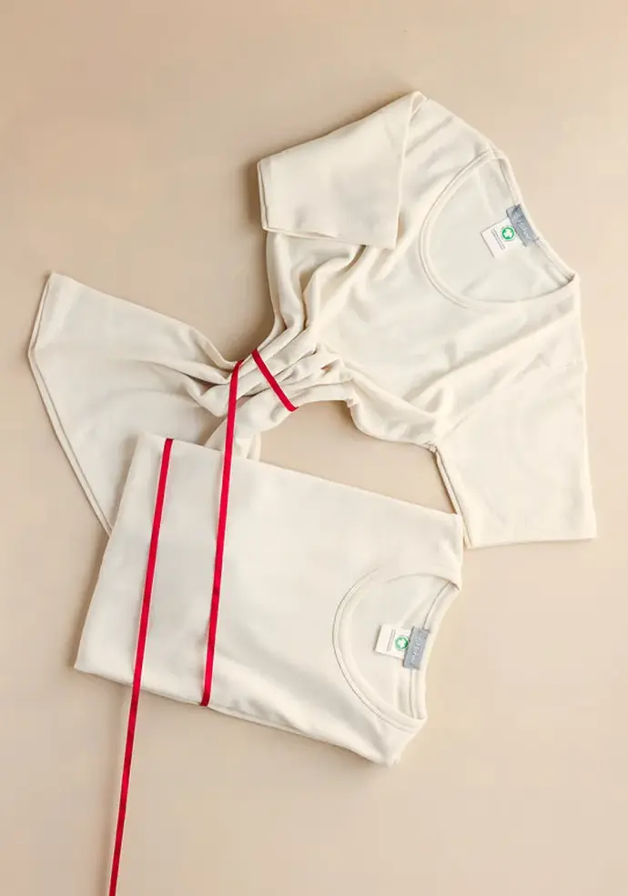 Pack t-shirt manches courtes coton bio maille grattée molletonnée