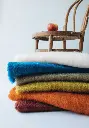 Etole femme en 100% mohair couleur vert olive