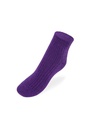 Socquettes mixtes en mohair de chevreau couleur violet