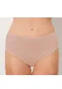 Culotte femme taille semi-haute couleur chair