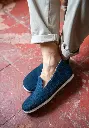 Chaussons mixtes semelle antidérapante made in France