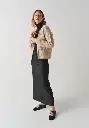 Veste élégante laine et alpaga pour femme