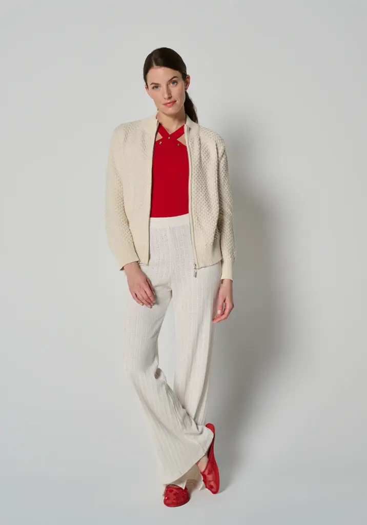 Gilet femme coton bio certifié GOTS