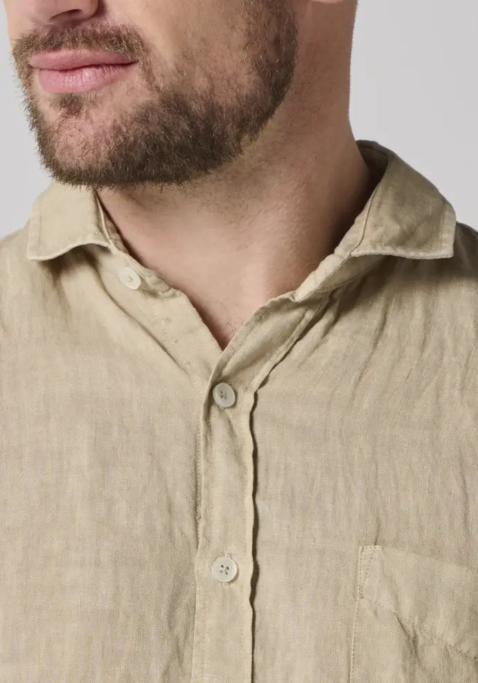 Chemise en lin pour homme