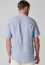 Chemise lin homme manches courtes coupe confort