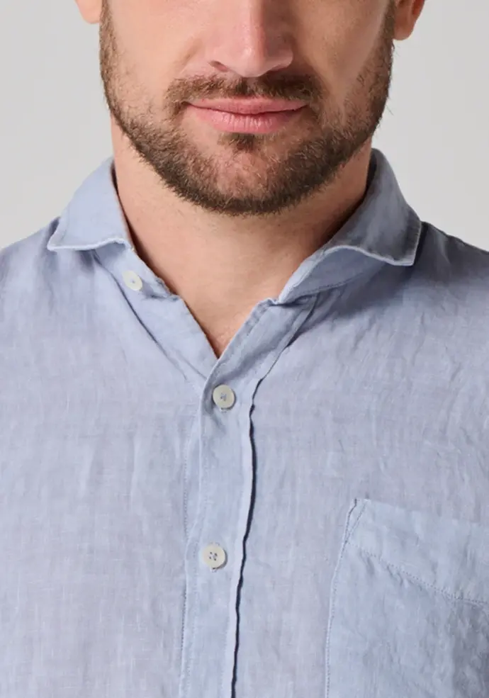 Chemise en lin pour homme
