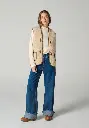 Gilet en laine de mouton femme