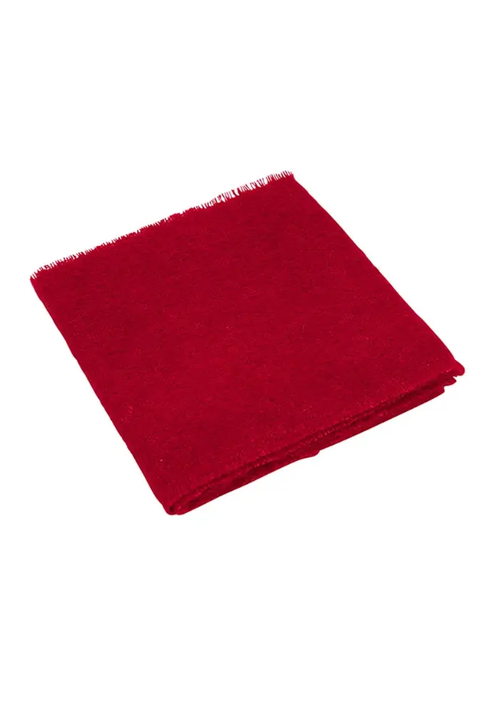 Grande écharpe femme mohair et soie fabrication française
