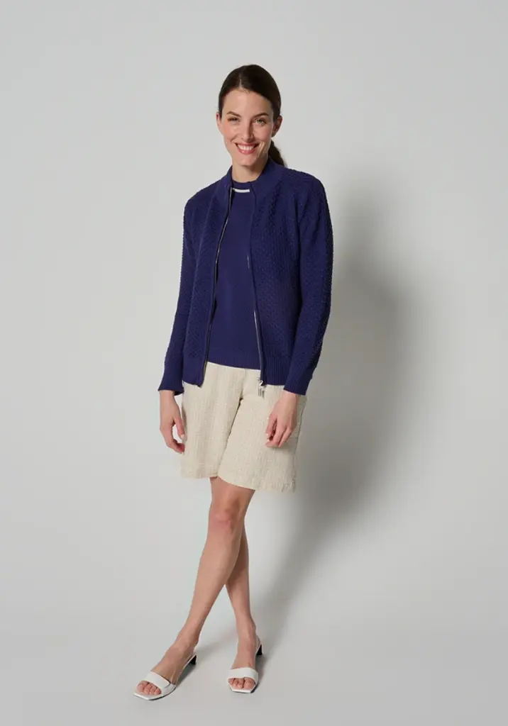 Gilet femme coton bio