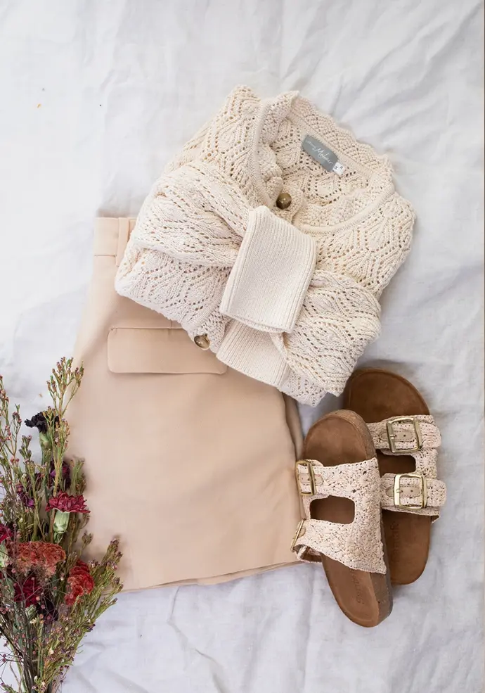 Idée look pour les sandales femme en crochet