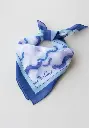 Foulard 100% voile de coton fabrication française