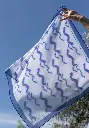 Foulard 100% voile de coton création Ferme du Mohair