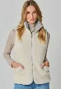 Veste femme laine sans manches
