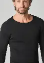 Tshirt homme manches longues couleur noir