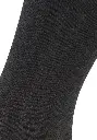 Chaussettes femme coton maille ajourée couleur noir