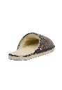 Mules homme en mohair et alpaga semelle feutre fourrées laine chaude