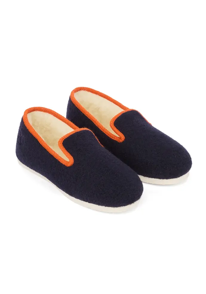Pantoufles charentaises semelle feutre antidérapante