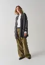 Veste laine et yack femme bleu marine