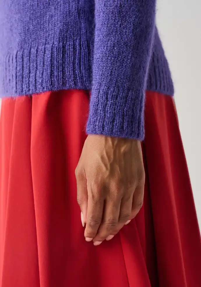 Pull laine mohair pour femme