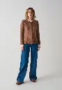 Cardigan femme en laine mohair