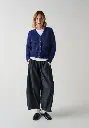Cardigan femme en mohair et soie fermeture 5 boutons