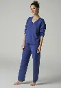 Pantalon d'intérieur pour femme couleur bleu