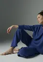 Pantalon d'intérieur pour femme en laine mérinos et alpaga made in France