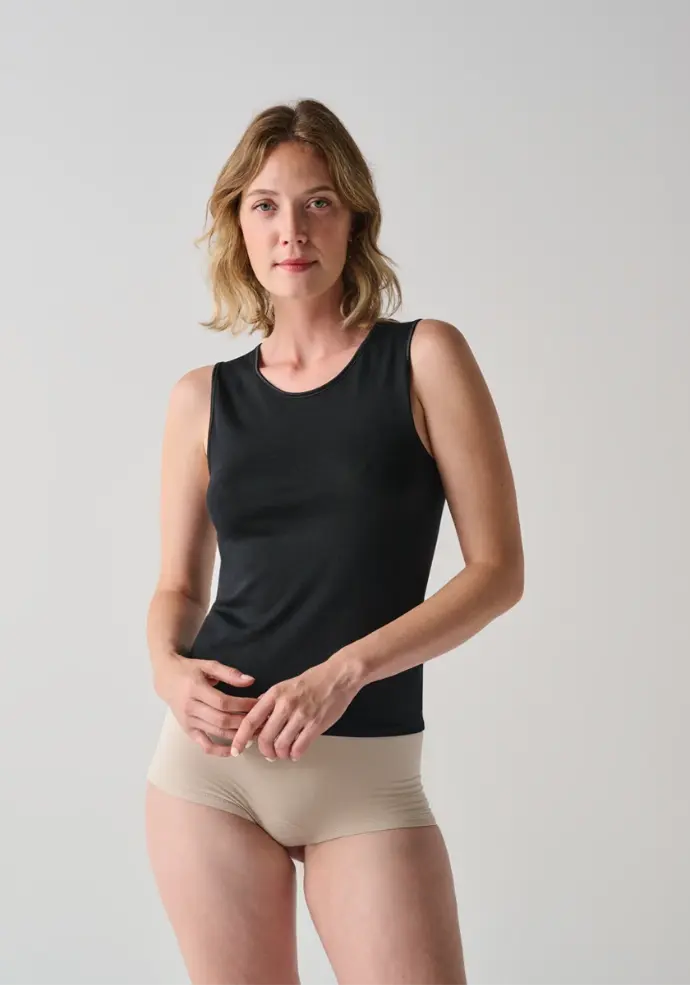 Débardeur pour femme gansé confection italienne