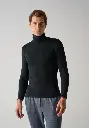 Sous pull  homme en coton laine et soie