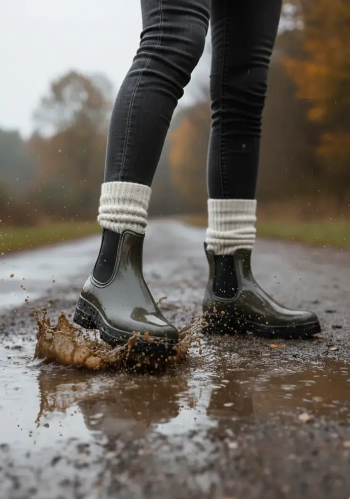 Bottes imperméables pour femme made in France