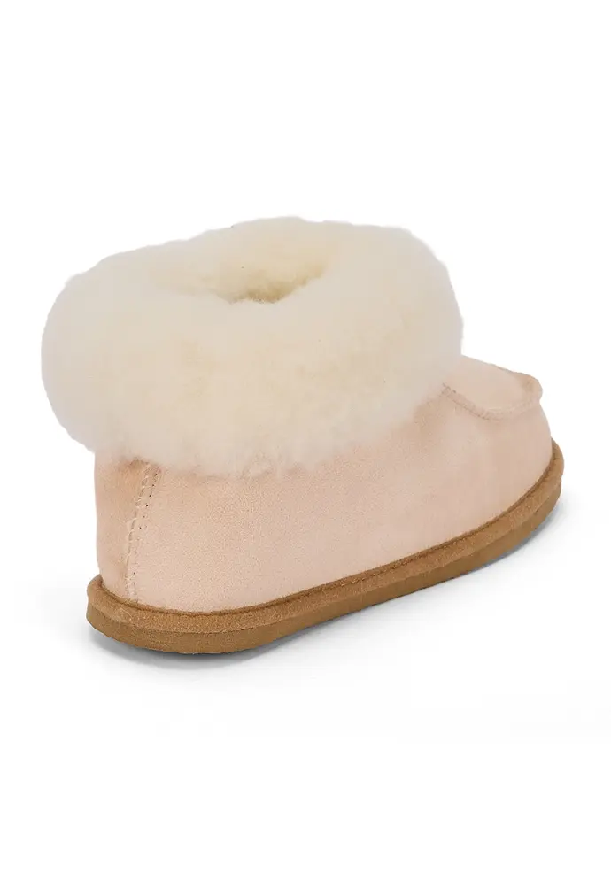 Bottines femme en peau tannage végétal semelle antidérapante