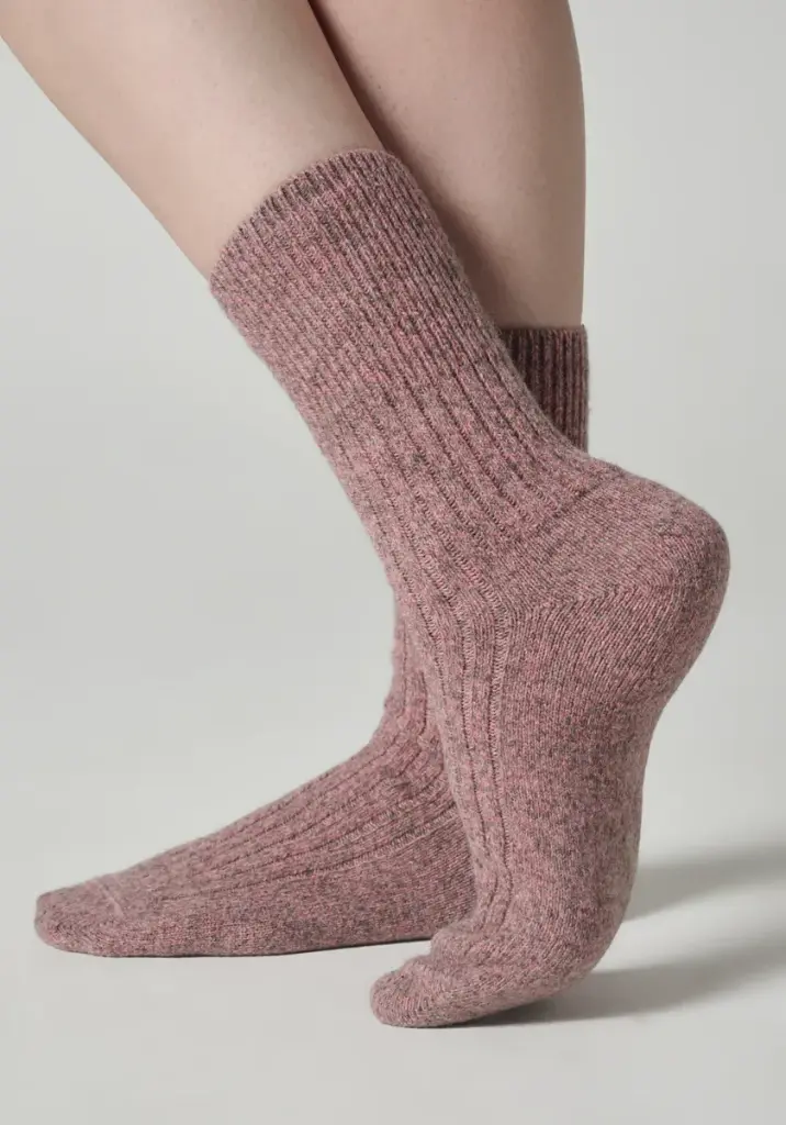 Lot de 3 chaussettes chaudes pour femme en laine et yack