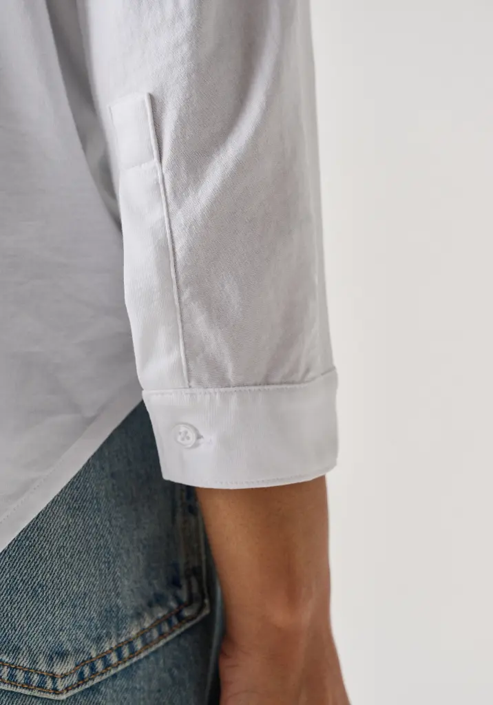 Chemise femme en coton Pima maille jersey