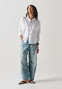 Chemise femme en coton Pima bio certifié GOTS