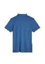 Polo homme en 100% coton Pima couleur bleu