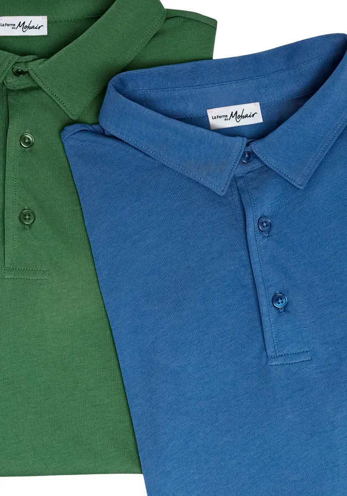 Polo homme en 100% coton Pima bio