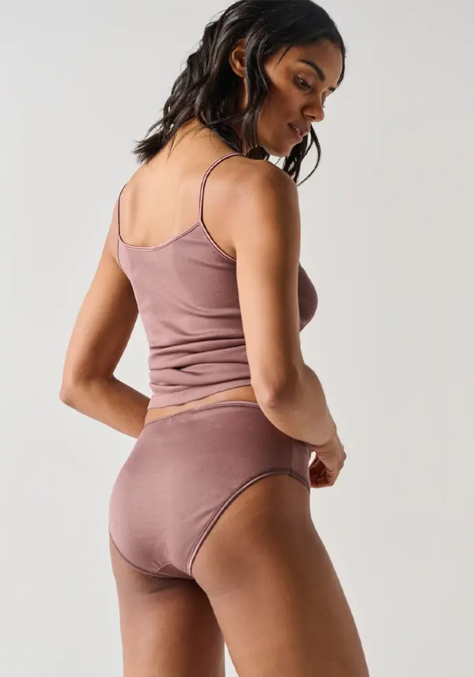 Lot caraco et culotte femme en fil d'Ecosse confection italienne