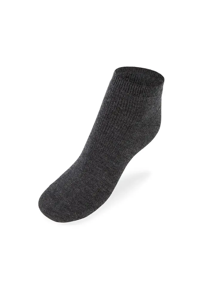 Socquettes mixtes laine maille bouclette respirante