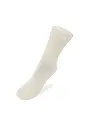 Chaussettes  mixtes unies en coton bio sans compression