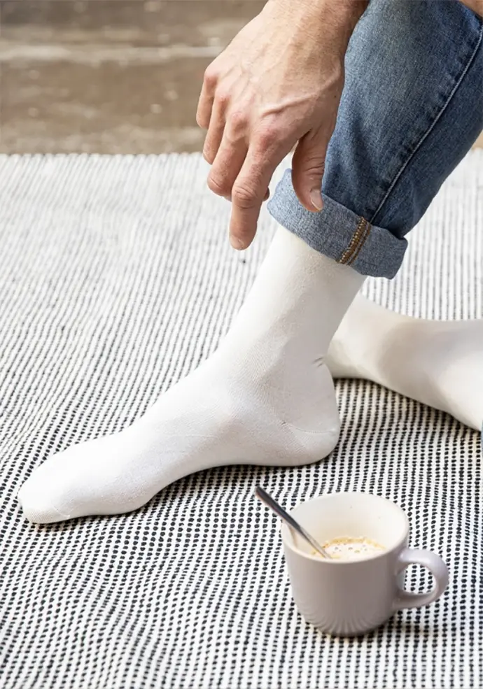 Chaussettes en soie
