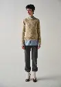 Pull femme col rond en mohair des Pyrénées coupe droite