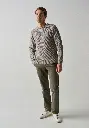 Pull homme col rond en laine vierge et yack manches longues
