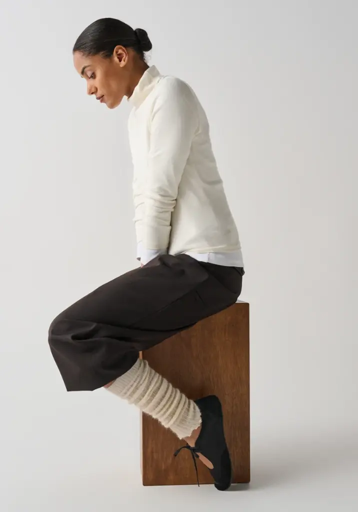 Jambières femme en laine mohair chaudes