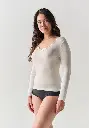 Chemise femme manches longues confection italienne